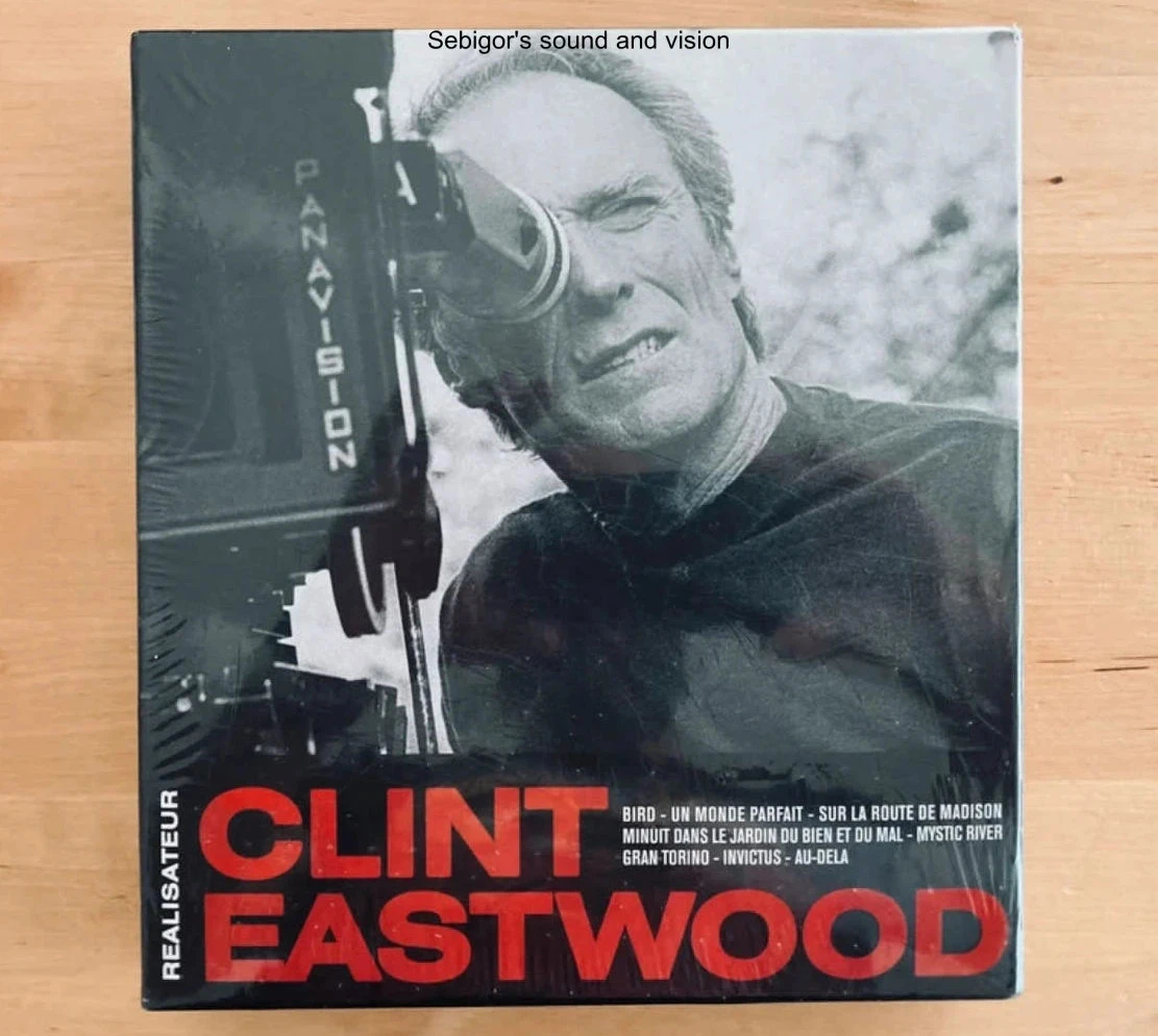 Coffret 8 DVD Clint Eastwood réalisateur.